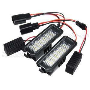 2 Luces LED Universales de 12V para Matrícula de Coche, Bombillas para VW GOLF 4 5 6 7 6R Passat B6 Lupo Scirocco Polo - Product Image 3