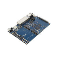 Carte de développement de routeur open source basée sur Linux Banana Pi BPI-R64 avec puce MediaTek MT7622, 1 Go DDR3, 8 Go EMMC, boîtier BGA