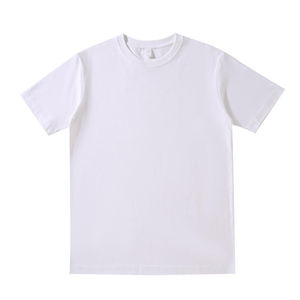 Wholesale Streetwear Blank O-Neck Men's Drop Shoulder T Shirts Custom Logo Heavyweight 260gsm 100% Cotton Over Sized <b>Tshirt</b> - Product Image 3