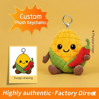 Porte-clés en peluche super doux personnalisés, écologiques, certifiés CE EN71 CPC, avec coton PP, tailles et couleurs personnalisées OEM ODM, fournisseur unique