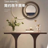 Table d'entrée de maison en bois de style rétro Table console moderne pour le salon