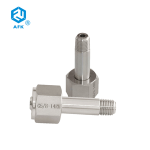 Connettore per Cilindro in Acciaio Inox <span class=keywords><strong>AFK</strong></span> CGA320 CGA540 CGA330 CGA350 CGA580 CGA590 - Product Image 6