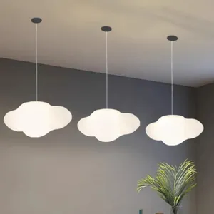 Lampadario a forma di nuvola ciondolo luce per sala da pranzo decorazione luce luce ristorante mobili luci LED