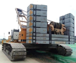 Grue sur chenilles hydraulique d'occasion LIEBHERR LR1280 de 280 tonnes avec boîte de vitesses et moteur en Chine à vendre - Product Image 1