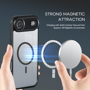 <span class=keywords><strong>2025</strong></span> Trong Suốt Matte Magnetic Trường Hợp Điện Thoại Cho <span class=keywords><strong>Iphone</strong></span> 17 Pro Max 16 15 14 Pro Điện Thoại Di Động Bảo Vệ Bìa - Product Image 4