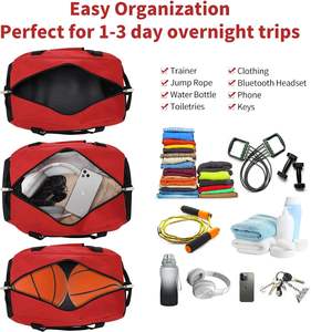 Customized Large-capacity Gym Travel <b>Bag</b> Waterproof <b>Sports</b> Duffle for Men & Women Portable With Printed Logo <b>Bag</b> - Product Image 2