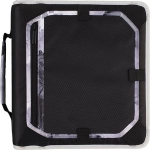 Free Sample BSCI <b>Large</b> 3 <b>Ring</b> Binder with Zipper - 3 Inch Blacked Out, Binder Fits 13 Inch Devices Tactical Carry Handle - Product Image 5