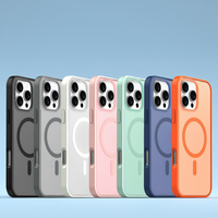 Coque de téléphone arrière antichoc et anti-traces de doigts en TPU PC magnétique mat de haute qualité pour iPhone 17 Pro Max Air – Vente en gros