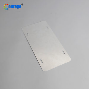 Placas de Matrícula de Aluminio Blancas para Sublimación, 6x12 Pulgadas, 0.22mm, 0.45mm, 0.65mm, 1mm de Grosor, con 4 Orificios, Gran Venta - Product Image 6