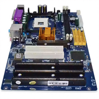 Motherboard Intel 845GV ATX DDR Baru, Dual Channel Terintegrasi, 3 ISA, 2 Slot PCI, 1 RS232, 1 LAN, Mendukung Win98/WinXP/Linux