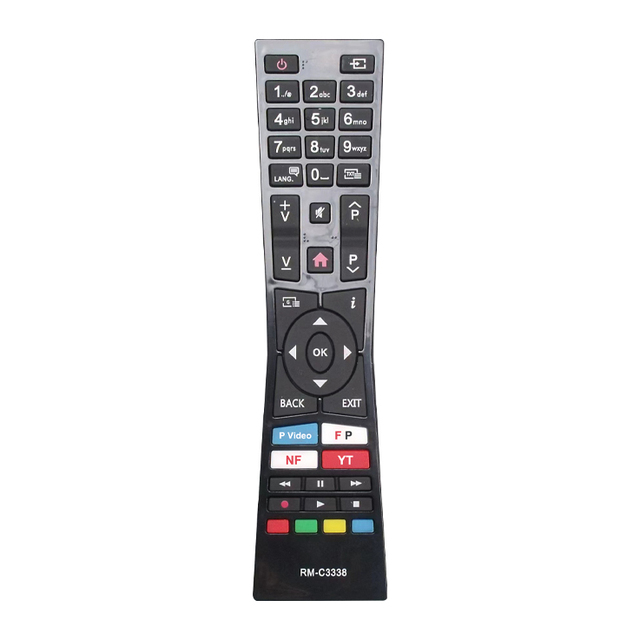 ES-RM071-3 RM-C3338 TV Remote ABS Replacement Compatible for JVC TV Infrared Smart With IR Smart Remote Control