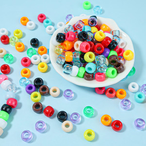18 Colores, 1170 Piezas, Cuentas de Pony Multicolores para Hacer Pulseras, Collares, Llaveros y Accesorios para el Cabello para Niños - Product Image 5