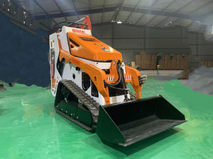 中国製ミニクローラーコンパクト4x4スキッドステアローダーEPA承認500kgバケット容量パーキンズ1 JCBポンプEPAエンジン - Product Image 3