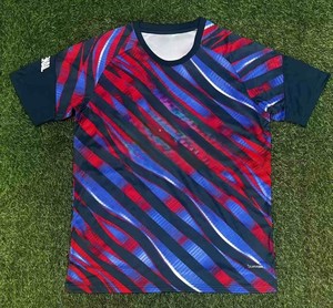 Vente en gros – Maillot d'entraînement de football court pour hommes, modèle 2026-27 <span class=keywords><strong>Gunners</strong></span>, imprimé avec nom et numéro personnalisés, respirant, séchage rapide, en polyester - Product Image 1