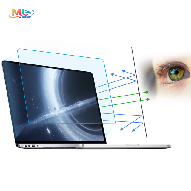 Blue Light Filtering Screen Protector for Laptops, Scratch Resistant, Suitable for 12/13/14/15/17.3 Inch Laptops