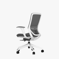 Chaise de bureau contemporaine à dossier moyen en maille pour le bureau à domicile et les projets - Offre Spéciale