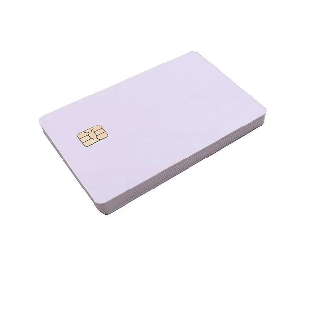 Inkjet Printed PVC Card ISO Standard Contact Chip NFC RFID Smart Payment Identification IC Chip Personalized for Secure