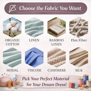 Set 2 Pezzi per Donna: Abito Midi Lavanda con Cardigan Lungo, Morbido Pigiama da Casa, Vendita all'Ingrosso OEM - Product Image 4