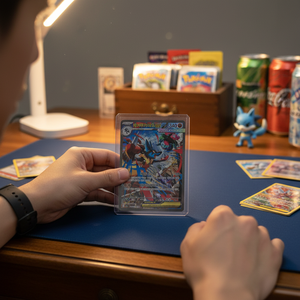 Carte Pokémon Mega Lucario EX SAR version coréenne, état neuf, ultra rare, carte de collection - Product Image 3