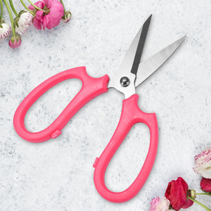 Tijeras de floristería de acero inoxidable azules, herramienta pequeña para podar flores y jardinería - Product Image 2