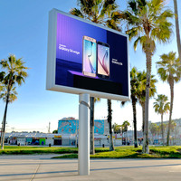 Module TV flexible RGB commercial extérieur P6 P8 P10 SMD, affichage numérique publicitaire, panneau mural, écran LED