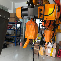Palans électriques à chaîne à double vitesse de 500 kg, 1 tonne, 2 tonnes, 3 tonnes, 5 tonnes, palan électrique portable, grue électrique