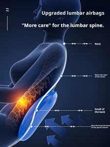 Luxuriöser Dual-Core 4D KI-Smart Gesundheits-Massagesessel mit Ganzkörpermassage, Zero-Gravity, Elektrischer Liegefunktion, Shiatsu, Heizung, Airbag und <span class=keywords><strong>Fu</strong></span>ßpflege - Product Image 4