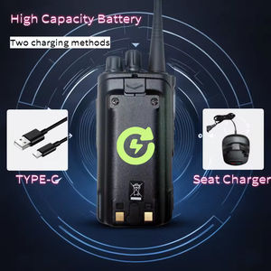 เครื่องรับส่งวิทยุมือถือ5W เข้ารหัส AES256 3โซนวิทยุสื่อสารระยะไกล818<span class=keywords><strong>ว</strong></span>ิทยุ DMR Ong ทอล์คกี้ไร้สาย - Product Image 5