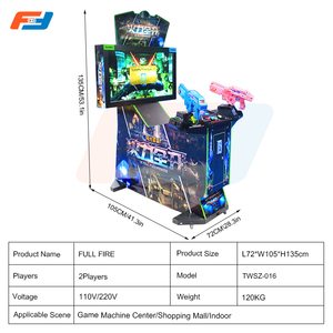 Most Profitable 42" HD <strong>Aliens</strong> Shooting Arcade Machine Coin Operated Two Player Simulator for Commercial Use - Product Image 6