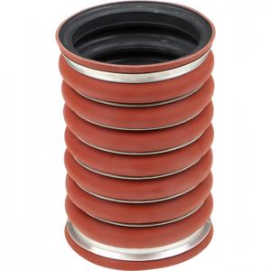 Tuyau de radiateur en silicone Volvo 1600366 exporté d'usine - Moulage sous pression, résistance aux hautes températures, automobile - Product Image 1