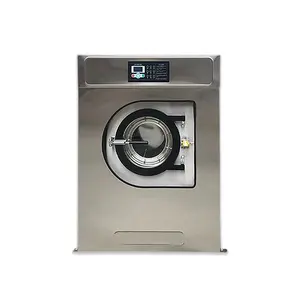 Nouveaux produits en gros Équipement de blanchisserie Lavage du linge Machine à laver industrielle entièrement automatique avec un matériau élevé