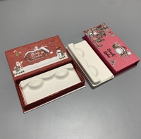 Emballage écologique en boîte double personnalisée en pulpe moulée, boîte en pulpe dégradable et pelable