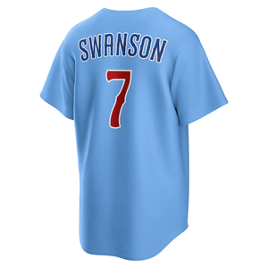 Uniformes de baseball pour hommes personnalisés avec broderie, respirants, grandes tailles, nom et logo personnalisés, maillot Chicago vierge en polyester - Product Image 3