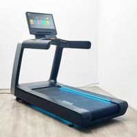 Venta Directa de Fábrica, Caminadora Comercial para Interiores para Gimnasios, Absorción de Impactos, Multifuncionalidad, Silenciosa, Pantalla Táctil Inteligente