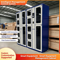 Armoire de gestion d'équipements intelligente, armoire d'accès aux outils en libre-service, armoire de stockage d'équipements anti-émeute institutionnels