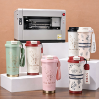 Impresora UV de Cilindro de Escritorio de Fácil Operación, Máquina de Impresión Rotativa de 360° para Botellas Pequeñas, para Tazas y Vasos Personalizados