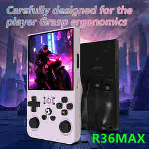 Console de jeu portable rétro 2025 R36 Max 128 Go 4 pouces, système Linux 3D, 25 émulateurs classiques - Product Image 3