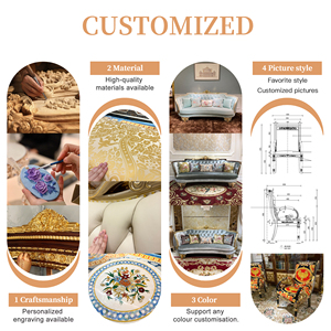 <span class=keywords><strong>Cassettiera</strong></span> in Legno Massello Intagliato Stile Francese, Mobile Contenitore Grigio Europeo con Cassetti <span class=keywords><strong>per</strong></span> Camera da Letto Elegante e Corridoio - Product Image 5