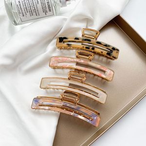 YIYI, venta al por mayor, pinza de pelo grande, pinzas de pelo de Metal, pinzas de pelo de acetato de moda, pinzas de pelo para mujer - Product Image 2