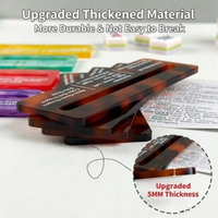 Papan Panduan Aturan Mahjong Akrilik Amerika Terlaris, Alat Bantu Penandaan dan Pelacakan Aturan Mahjong Lintas Negara