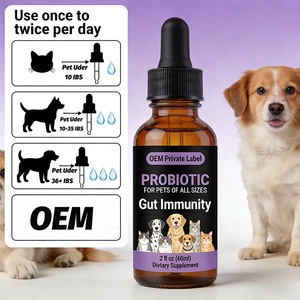 Hot selling OEM <b>Dog</b> <b>Probiotics</b> Drops for Digestive Health Immune Support Natural Prebiotic Supplement Gut Skin Coat Hip Joint - Product Image 6