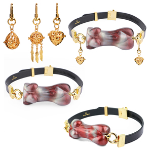 Fantaisie Silicone Oral Gags Pour Femmes Bouche Ouverte Jeu Érotique Bracelet En Cuir Sur Gode <span class=keywords><strong>Femme</strong></span> Bouche Ouverte Plug Esclave Jeu Couple - Product Image 3