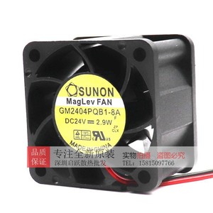 SUNON พัดลมระบายความร้อนแบบแกน GM2404PQB1-8A 24V 2.9W MagLev สำหรับพีซี - Product Image 2