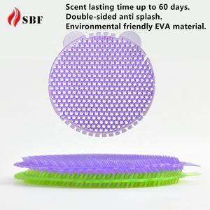 Alfombrilla de pantalla respetuosa con el medio ambiente, desodorante de pantalla de urinario antisalpicaduras, pantalla de urinario de inodoro para hombres con bloque - Product Image 4