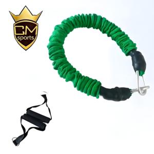 CHENGMO sport prezzo di fabbrica in lattice <span class=keywords><strong>gambe</strong></span> fasce di <span class=keywords><strong>allenamento</strong></span> palestra casa Fitness fascia di resistenza con manico - Product Image 1