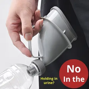 Botella de Orinal Portátil para Viajes en Auto, Unisex, para Adultos, para Orinar de Pie, para Hombre y Mujer - Product Image 2