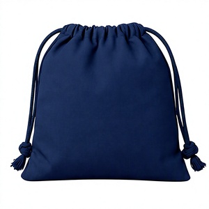 COTTON FIELD Custom Logo Drawstring <b>Bag</b> Cotton Canvas Fabric <b>Medium</b> <b>Size</b> Reusable Storage <b>Bag</b> Rope Handle for Daily Use Shopping - Product Image 2