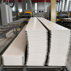 Panel de Pared Metálico de 20 mm con Patrón de <span class=keywords><strong>Ladrillo</strong></span> Tallado, Acero Galvalume, Aislamiento de PU, Revestimiento Exterior para Cuartos Fríos y Talleres - Product Image 4
