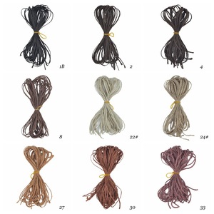 Perruques en fibre synthétique haute température de style européen américain Petites tresses Queues de cheval Tresses à trois brins <span class=keywords><strong>Dreadlocks</strong></span> - Product Image 6