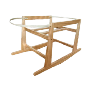 Panier de moïse au crochet avec matelas en mousse avec <span class=keywords><strong>berceau</strong></span> à bascule en bois de pin de Nouvelle-Zélande et <span class=keywords><strong>berceau</strong></span> de sécurité - Product Image 5